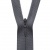 Молния потайная Т3 301, 50 см, хлопок, цвет т.серый - купить в Сызрани. Цена: 8.62 руб.
