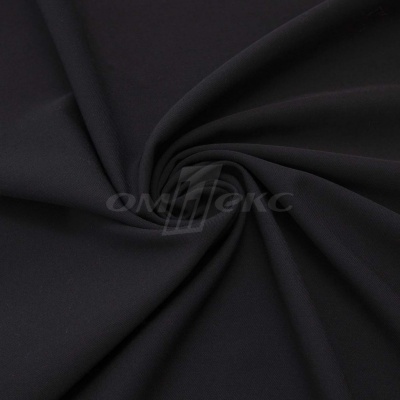 Ткань костюмная "Меган", 78%P 18%R 4%S, 205 г/м2 ш.150 см, цв-черный (Black) - купить в Сызрани. Цена 392.32 руб.
