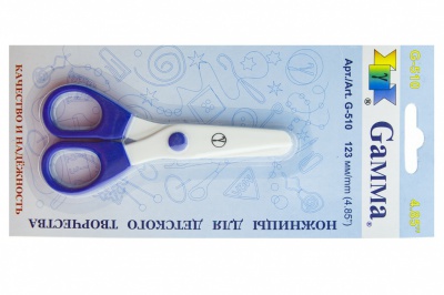 Ножницы G-510 детские 123 мм - купить в Сызрани. Цена: 137.45 руб.