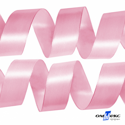 050-нежно-розовый Лента атласная упаковочная (В) 85+/-5гр/м2, шир.50 мм (1/2), 25+/-1 м - купить в Сызрани. Цена: 120.46 руб.