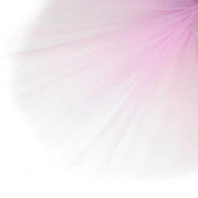 Фатин матовый 16-12, 12 гр/м2, шир.300см, цвет нежно-розовый - купить в Сызрани. Цена 96.31 руб.