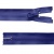 Молния водонепроницаемая PVC Т-7, 20 см, неразъемная, цвет (220)-василек - купить в Сызрани. Цена: 21.56 руб.