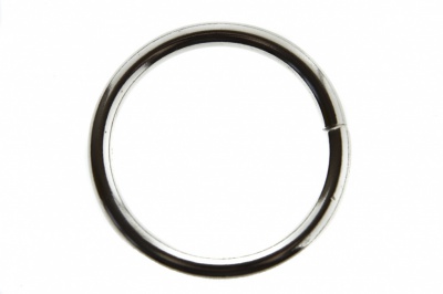 Кольцо металлическое d-38 мм, цв.-никель - купить в Сызрани. Цена: 4.89 руб.