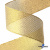 Лента металлизированная "ОмТекс", 50 мм/уп.22,8+/-0,5м, цв.- золото - купить в Сызрани. Цена: 149.71 руб.