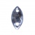 Стразы пришивные акриловые арт.#53/24 - "Кристал", 5х10 мм - купить в Сызрани. Цена: 0.69 руб.