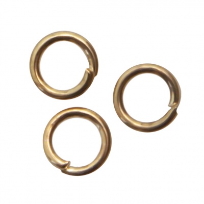 Кольцо  соединительное для бижутерии 4 мм, цв.-золото - купить в Сызрани. Цена: 0.41 руб.