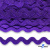 Тесьма вьюнчик 0381-0080, 8 мм/упак.33+/-1м, цвет 9530-фиолетовый - купить в Сызрани. Цена: 107.26 руб.