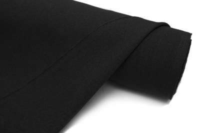Ткань костюмная 25332 2031, 167 гр/м2, шир.150см, цвет чёрный - купить в Сызрани. Цена 339.33 руб.