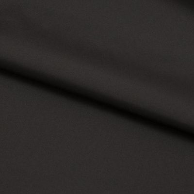 Курточная ткань Дюэл Middle (дюспо), WR PU Milky, Black/Чёрный 80г/м2, шир. 150 см - купить в Сызрани. Цена 123.45 руб.