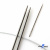 Спицы для вязания металлические d-2.5 мм круговые на тросике 53 см - купить в Сызрани. Цена: 53.90 руб.