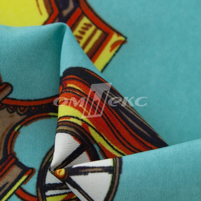 Плательная ткань "Фламенко" 16.2, 80 гр/м2, шир.150 см, принт этнический - купить в Сызрани. Цена 241.49 руб.