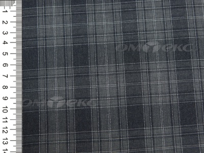 Ткань костюмная клетка 25235 2003, 185 гр/м2, шир.150см, цвет серый/сер - купить в Сызрани. Цена 