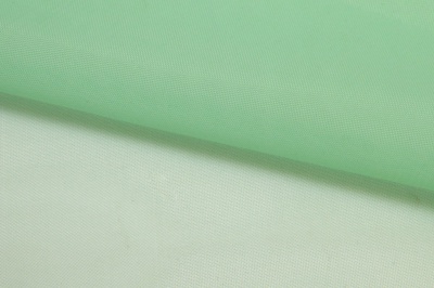 Портьерный капрон 13-6009, 47 гр/м2, шир.300см, цвет св.зелёный - купить в Сызрани. Цена 143.68 руб.