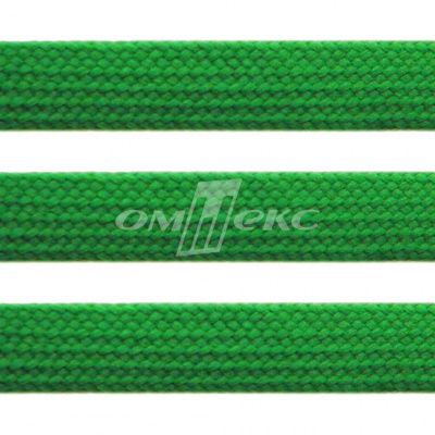 Шнур 15мм плоский (100+/-1м) №16 зеленый - купить в Сызрани. Цена: 10.21 руб.