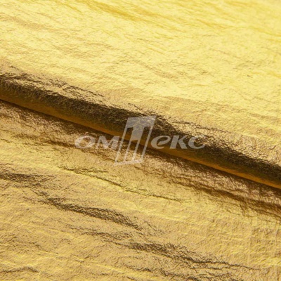 Текстильный материал "Диско"#1805 с покрытием РЕТ, 40гр/м2, 100% полиэстер, цв.5-золото - купить в Сызрани. Цена 412.36 руб.
