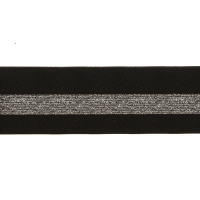 #2/6-Лента эластичная вязаная с рисунком шир.52 мм (45,7+/-0,5 м/бобина) - купить в Сызрани. Цена: 69.33 руб.
