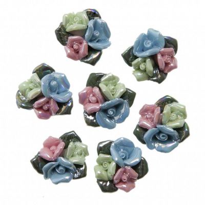 Декоративные элементы для творчества "Цветы фарфоровые"    - купить в Сызрани. Цена: 6.83 руб.