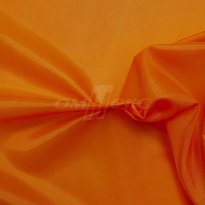 Ткань  подкладочная, Таффета 170Т цвет оранжевый 021С, шир. 150 см - купить в Сызрани. Цена 43.06 руб.