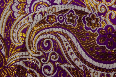 Ткань костюмная жаккард №9, 140 гр/м2, шир.150см, цвет фиолет - купить в Сызрани. Цена 387.20 руб.
