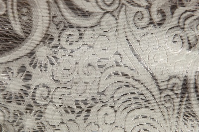 Ткань костюмная жаккард №10, 140 гр/м2, шир.150см, цвет св.серебро - купить в Сызрани. Цена 383.29 руб.