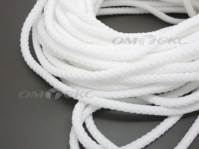 Шнур 1с35 4 мм крупное плетение 200 м белый - купить в Сызрани. Цена: 1.10 руб.