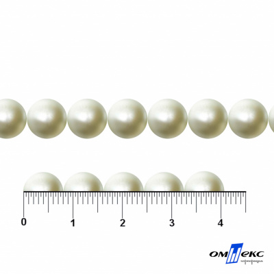 0404-5146А-Полубусины пластиковые круглые "ОмТекс", 8 мм, (уп.50гр=365+/-3шт), цв.065-молочный - купить в Сызрани. Цена: 64.11 руб.