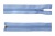 Спиральная молния Т5 351, 75 см, автомат, цвет св.голубой - купить в Сызрани. Цена: 16.28 руб.