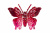 Бабочка декоративная пластиковая #10 - купить в Сызрани. Цена: 7.09 руб.