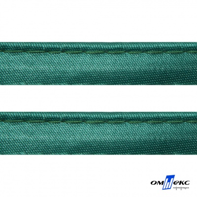 Кант атласный 140, шир. 12 мм (в упак. 65,8 м), цвет т.зелёный - купить в Сызрани. Цена: 237.16 руб.