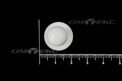 Пуговица поварская "Пукля", 10 мм, цвет белый - купить в Сызрани. Цена: 2.28 руб.