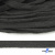 Шнур плетеный d-8 мм плоский, 70% хлопок 30% полиэстер, уп.85+/-1 м, цв.1026-серый - купить в Сызрани. Цена: 735 руб.