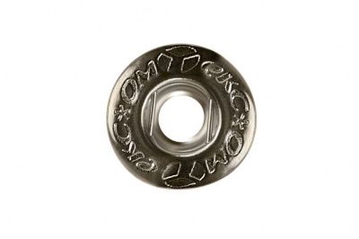 Кнопка металлическая "Альфа" с пружиной, 15 мм (уп. 720+/-20 шт), цвет никель - купить в Сызрани. Цена: 1 466.73 руб.