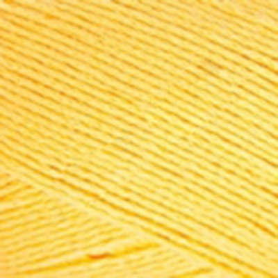 Пряжа "Хлопок Полет", 100% хлопок, 100гр, 400м, цв.104-желтый - купить в Сызрани. Цена: 136.18 руб.