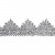 Тесьма металлизированная 0384-0240, шир. 40 мм/уп. 25+/-1 м, цвет серебро - купить в Сызрани. Цена: 490.74 руб.