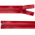 Молния водонепроницаемая PVC Т-7, 60 см, разъемная, цвет (820) красный - купить в Сызрани. Цена: 49.39 руб.