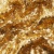 Сетка с пайетками №3, 188 гр/м2, шир.140см, цвет золотой - купить в Сызрани. Цена 454.12 руб.