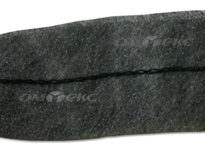 WS7225-прокладочная лента усиленная швом для подгиба 30мм-графит (50м) - купить в Сызрани. Цена: 16.97 руб.