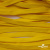 Шнур плетеный (плоский) d-12 мм, (уп.90+/-1м), 100% полиэстер, цв.269 - жёлтый - купить в Сызрани. Цена: 8.62 руб.