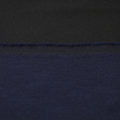 Ткань костюмная 26150 2009, 214 гр/м2, шир.150см, цвет т.синий - купить в Сызрани. Цена 358.58 руб.
