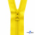 Спиральная молния Т5 131, 60 см, автомат, цвет жёлтый - купить в Сызрани. Цена: 14.21 руб.