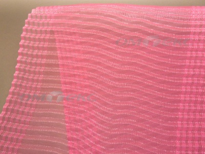 Лента капроновая "Гофре", шир. 110 мм/уп. 50 м, цвет розовый - купить в Сызрани. Цена: 35.60 руб.