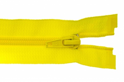 Спиральная молния Т5 131, 40 см, автомат, цвет жёлтый - купить в Сызрани. Цена: 13.03 руб.