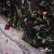 Сетка с вышивкой "Мадрид" 135 г/м2, 100% нейлон, ширина 130 см, Цвет 4/Черный - купить в Сызрани. Цена 980 руб.