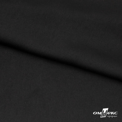 Ткань плательная Габриэль 100% полиэстер,140 (+/-10) гр/м2, шир. 150 см, цв. черный BLACK - купить в Сызрани. Цена 248.37 руб.