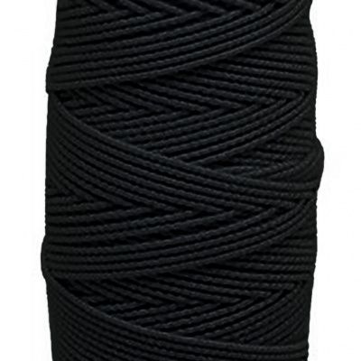 Нитка - резинка Спандекс 25 м (уп-10шт)-чёрные - купить в Сызрани. Цена: 36.02 руб.