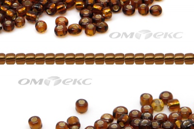 Бисер (SL) 11/0 ( упак.100 гр) цв.53 - коричневый - купить в Сызрани. Цена: 53.34 руб.