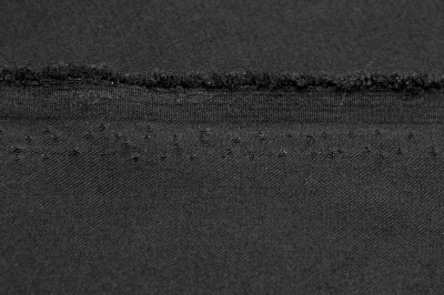 Костюмная ткань с вискозой "Флоренция", 195 гр/м2, шир.150см, цвет чёрный - купить в Сызрани. Цена 502.24 руб.
