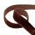 Лента бархатная нейлон, шир.12 мм, (упак. 45,7м), цв.120-шоколад - купить в Сызрани. Цена: 392 руб.