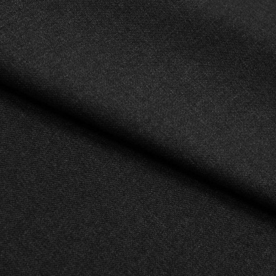 Ткань костюмная 22476 2002, 181 гр/м2, шир.150см, цвет чёрный - купить в Сызрани. Цена 350.98 руб.