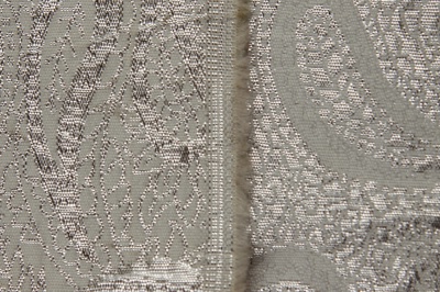 Ткань костюмная жаккард, 135 гр/м2, шир.150см, цвет белый№19 - купить в Сызрани. Цена 441.94 руб.